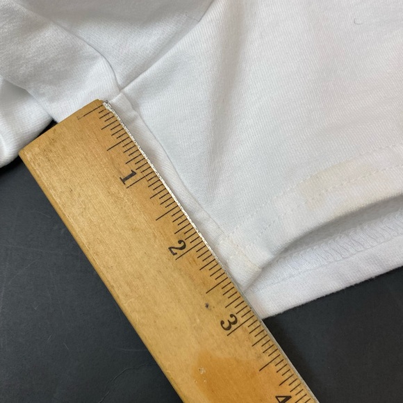 Rebel Sky Athletic shorts Women’s size Medium cotton blend Tie pull-on white - Picture 7 of 9